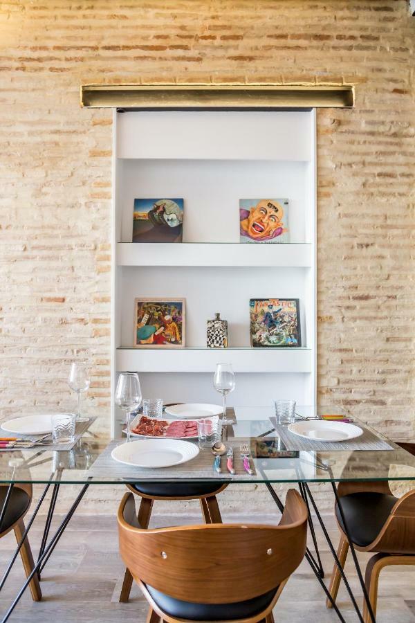 Florit Flats - Center Luxurious 1Br 1Ba Terrace Wi-Fi Ac Appartement Valencia Buitenkant foto