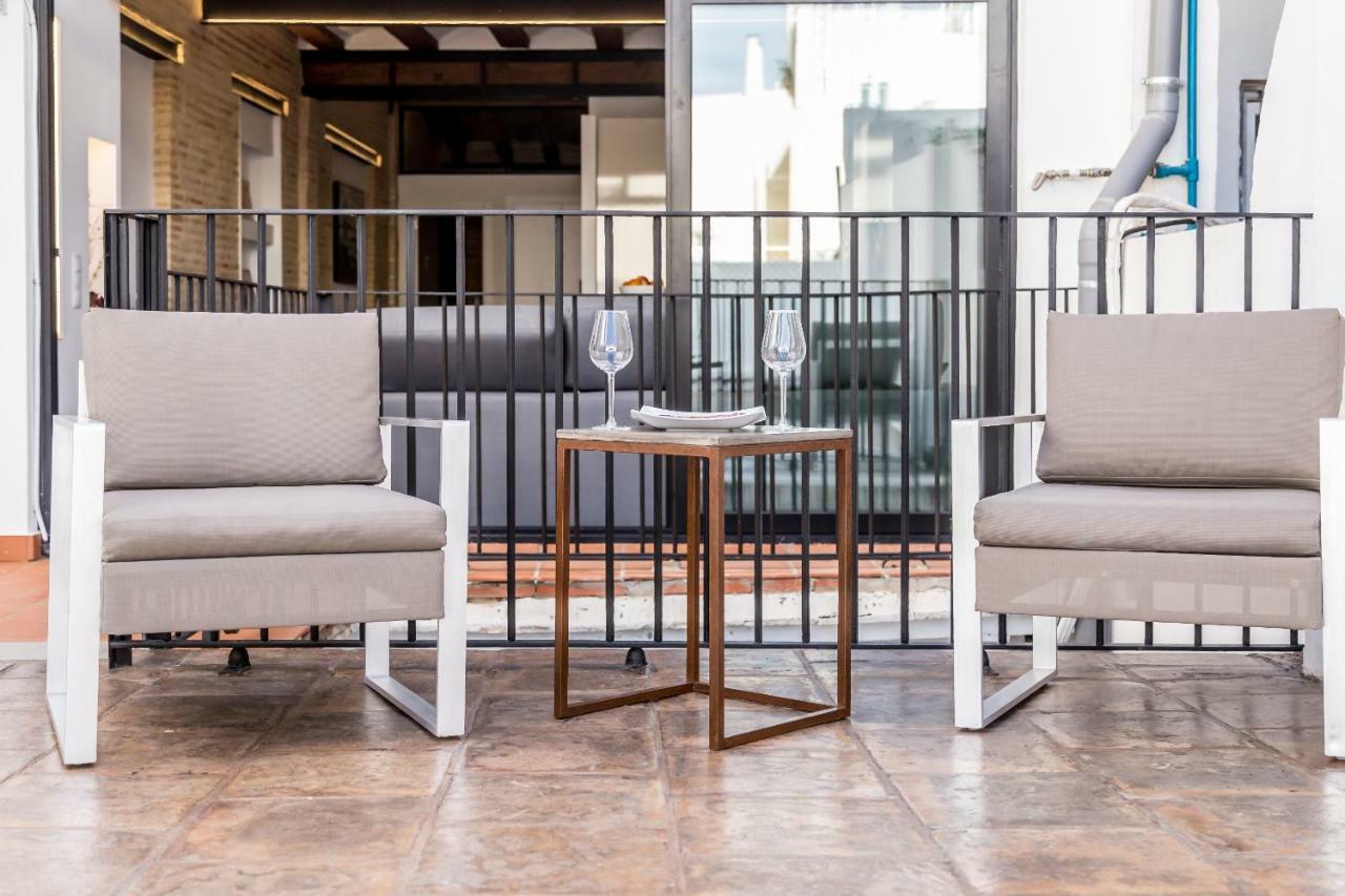 Florit Flats - Center Luxurious 1Br 1Ba Terrace Wi-Fi Ac Appartement Valencia Buitenkant foto