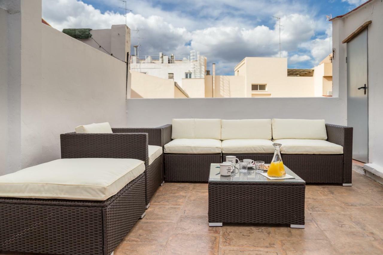 Florit Flats - Center Luxurious 1Br 1Ba Terrace Wi-Fi Ac Appartement Valencia Buitenkant foto