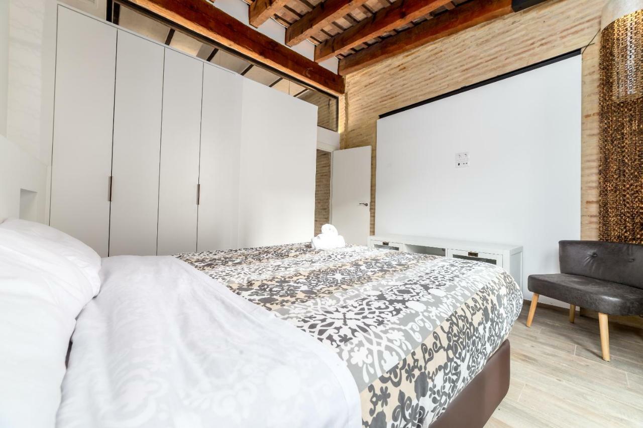 Florit Flats - Center Luxurious 1Br 1Ba Terrace Wi-Fi Ac Appartement Valencia Buitenkant foto