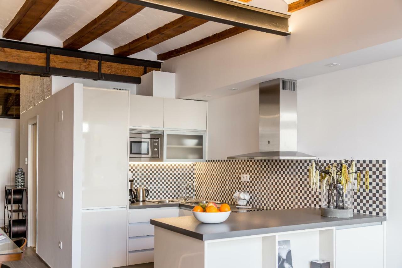 Florit Flats - Center Luxurious 1Br 1Ba Terrace Wi-Fi Ac Appartement Valencia Buitenkant foto