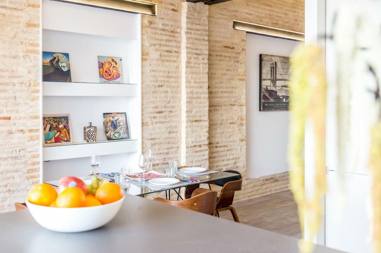 Florit Flats - Center Luxurious 1Br 1Ba Terrace Wi-Fi Ac Appartement Valencia Buitenkant foto