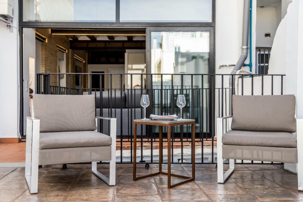 Florit Flats - Center Luxurious 1Br 1Ba Terrace Wi-Fi Ac Appartement Valencia Buitenkant foto